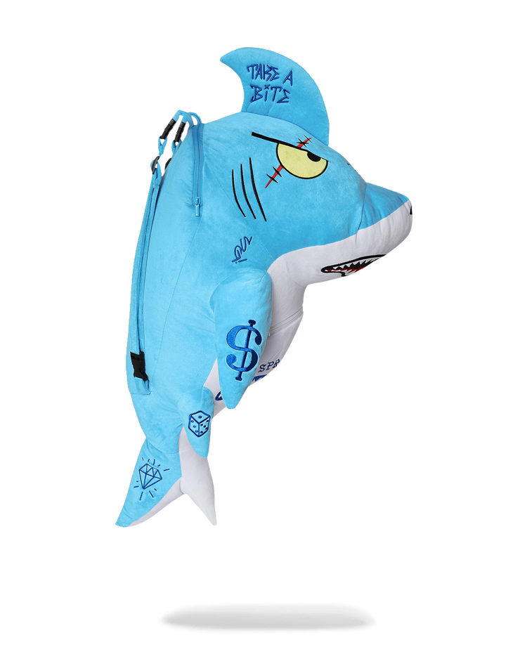 SHARK PLUSH BACKPACK