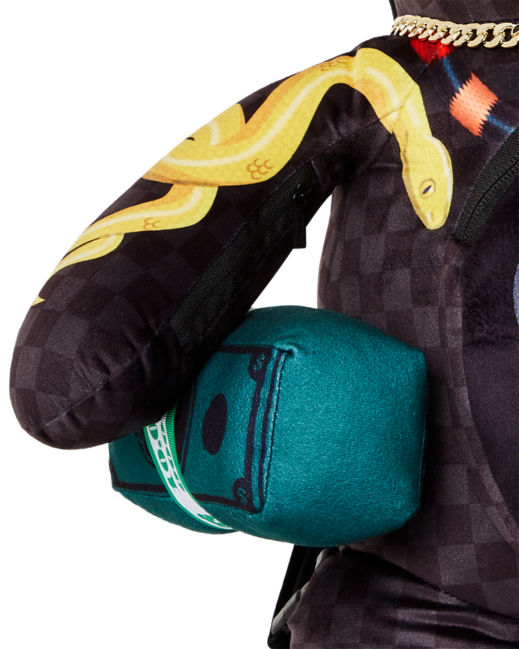 SNAKES ON A BEAR BACKPACK