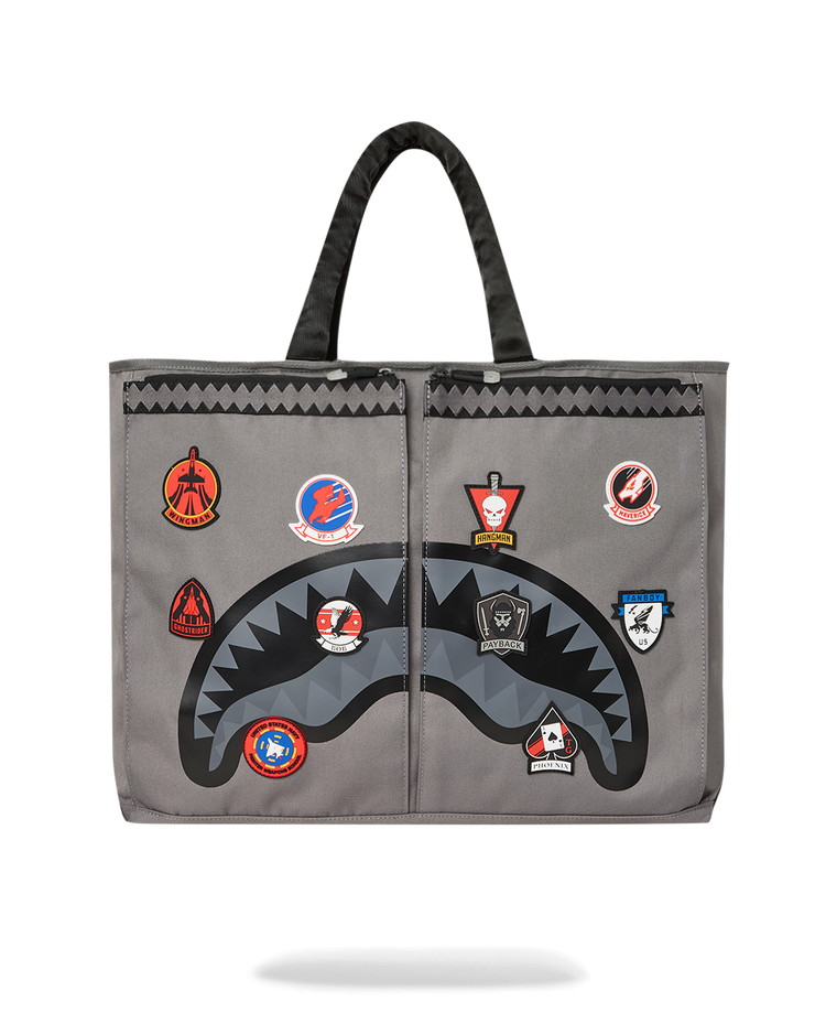 TOP GUN PATCHES TOTE