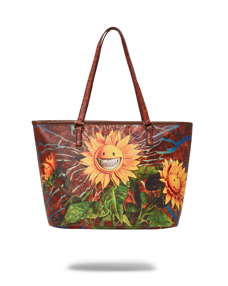 RON ENGLISH GROWING GRINS TOTE