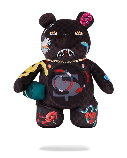 SNAKES ON A BEAR BACKPACK