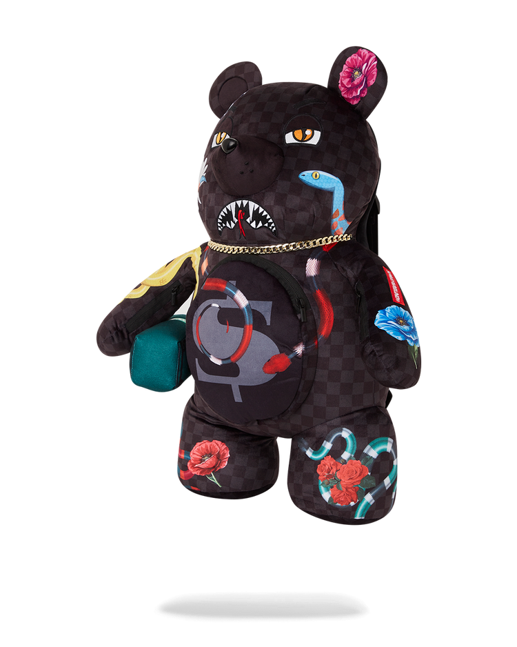 SNAKES ON A BEAR BACKPACK