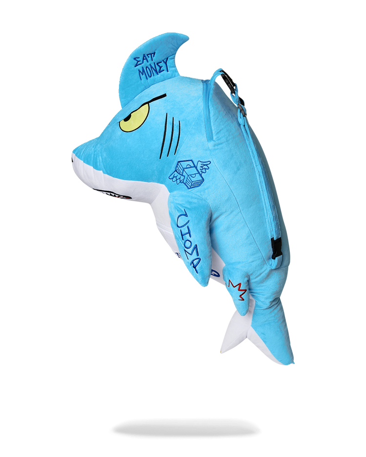 SHARK PLUSH BACKPACK