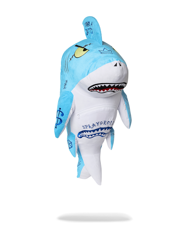 SHARK PLUSH BACKPACK
